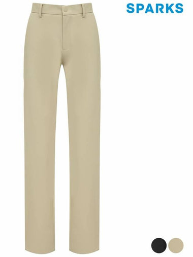 Men s back banding straight fit brushed long pants SO3MPA002 - SPARKS - BALAAN 1