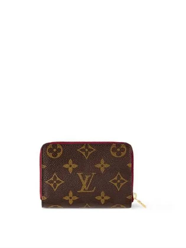 Lou Monogram Half Wallet Fuchsia - LOUIS VUITTON - BALAAN 8