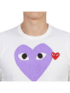 Red Waffen Men's Short Sleeve TShirt AZ T106 051 1 - COMME DES GARCONS - BALAAN 6