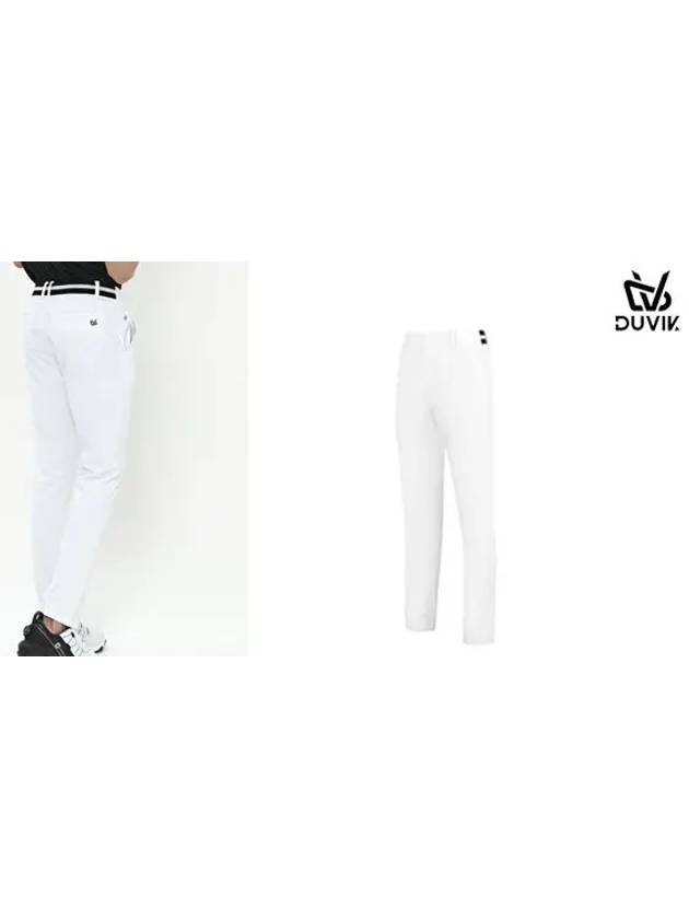 4 WAY spandex back banding golf pants DD2MPT301WH - DUVIK - BALAAN 7