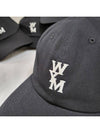 Embroidery Logo Ball Cap Black - WOOYOUNGMI - BALAAN 4