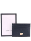 Interlocking Card Wallet Black - GUCCI - BALAAN 5