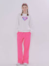 Button Banding Track Pants Pink - METAPHER - BALAAN 4