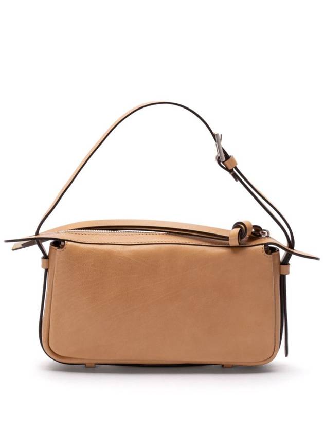 Simply Mini Leather Shoulder Bag Beige - FENDI - BALAAN 4