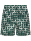 Lattice Nylon Short Green - MALBON GOLF - BALAAN 2