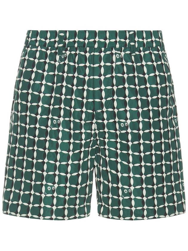 Lattice Nylon Short Green - MALBON GOLF - BALAAN 2