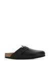 Boston Natural Leather Mule Black - BIRKENSTOCK - BALAAN 1