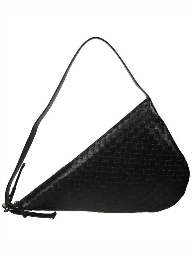 Intrecciato Virgule Cross Bag Black - BOTTEGA VENETA - BALAAN 2