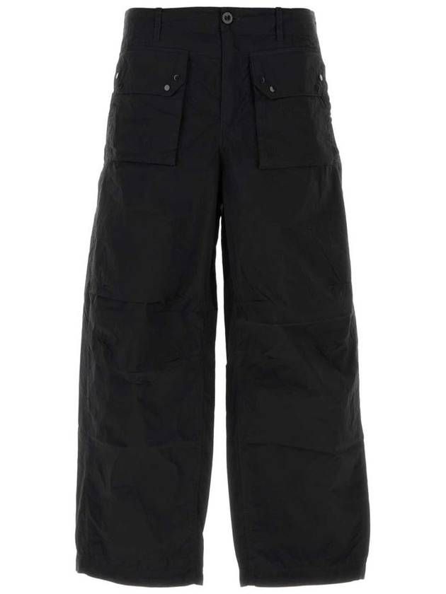 Nylon Cargo Straight Pants Black - TEN C - BALAAN 2