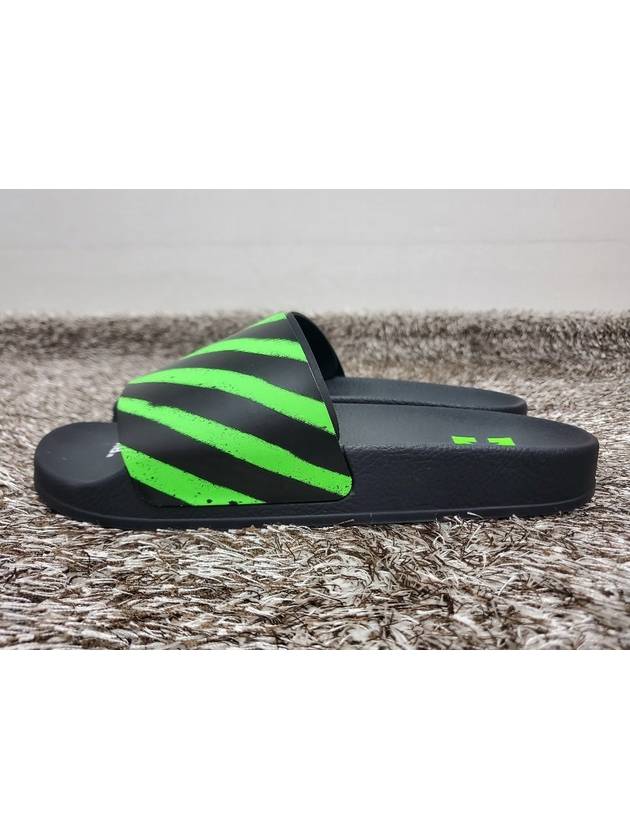 Virgil Apollo Spray Stripe Slippers 40 250 - OFF WHITE - BALAAN 5