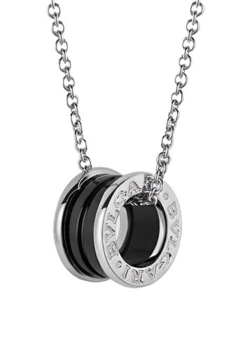 Save The Children Necklace Black Sterling Silver - BVLGARI - BALAAN 1