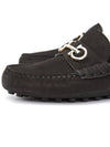 Gancini Driving Shoes Black - SALVATORE FERRAGAMO - BALAAN 9