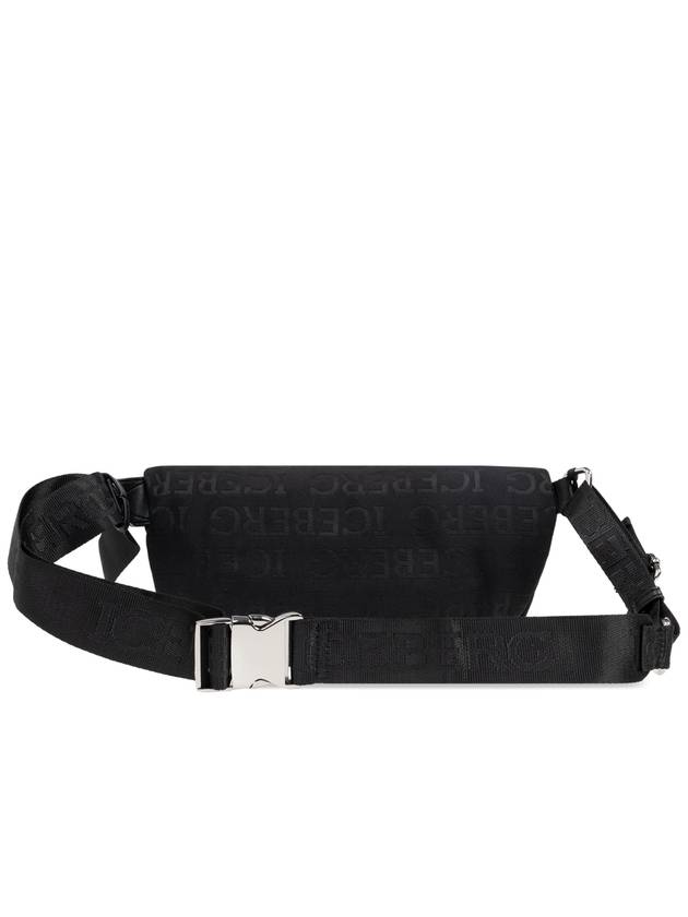 Iceberg Belt Bag With Logo, Men's, Black - ICEBERG - BALAAN 3