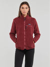 Women's Retro Pile Fleece Zip-up Jacket Red - PATAGONIA - BALAAN 2