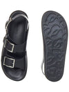 Hybrid Double Buckle Sandals Black - ALEXANDER MCQUEEN - BALAAN 5