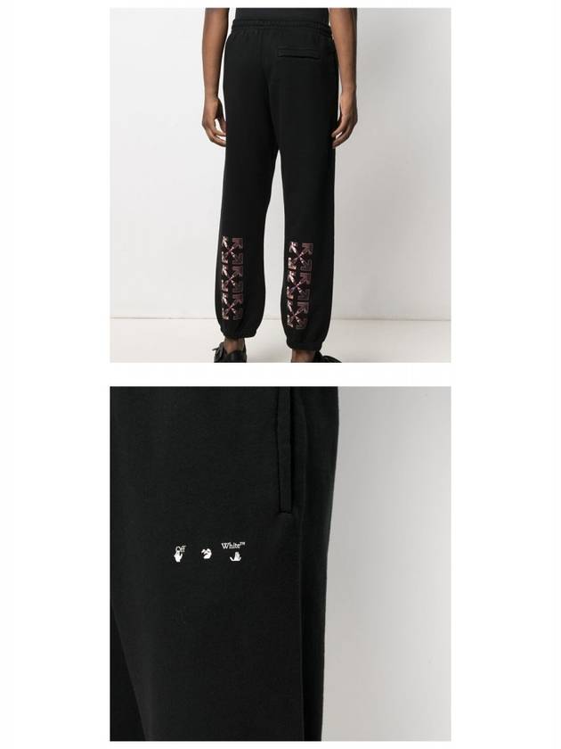 Caravaggio Arrow Jogger Pants Black - OFF WHITE - BALAAN.