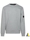 Diagonal Raised Fleece Sweatshirt Grey - CP COMPANY - BALAAN 2