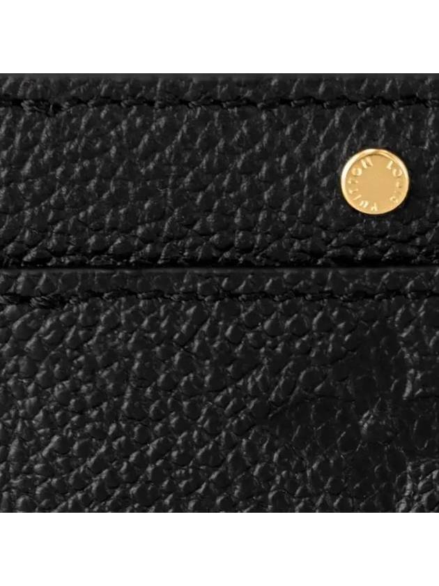 Monogram Empreinte Card Wallet Black - LOUIS VUITTON - BALAAN 3