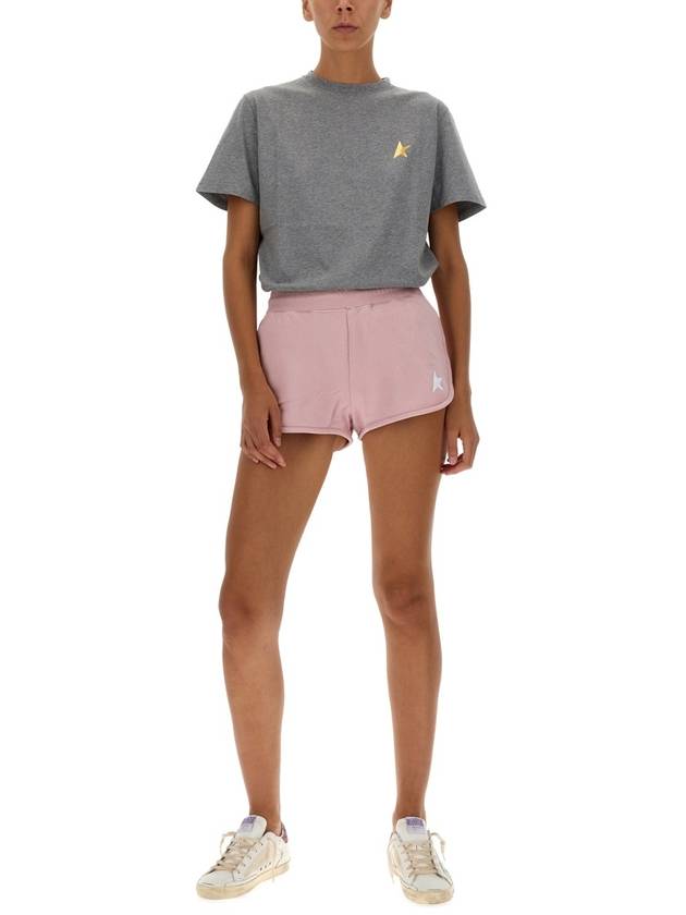 Diana Star Shorts Pink - GOLDEN GOOSE - BALAAN 3