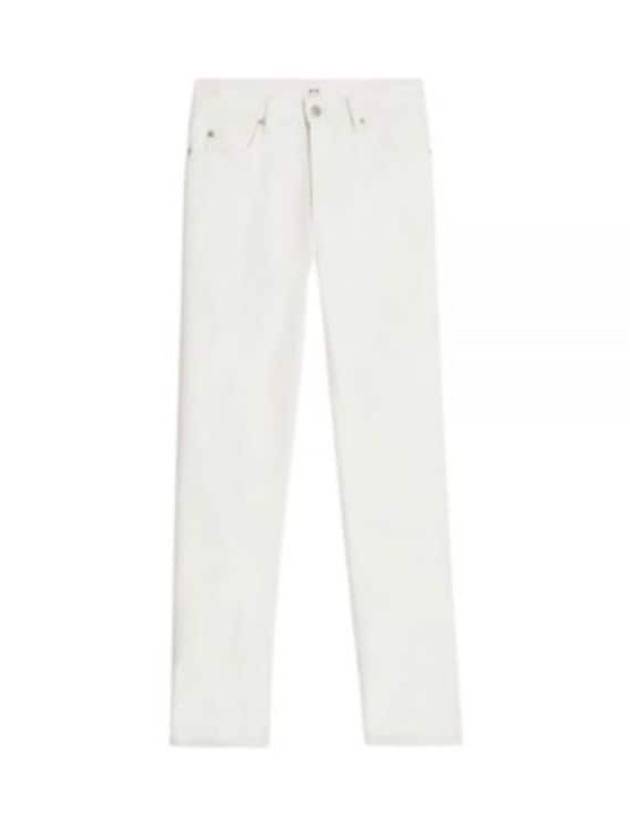 Denim Straight Jeans White - AMI - BALAAN 2