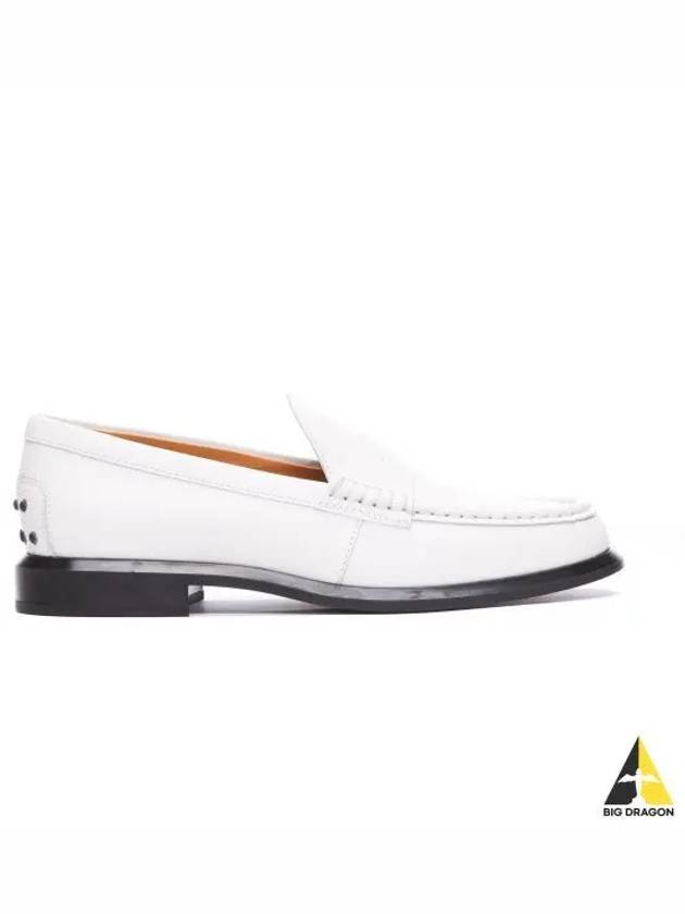 Penny Calf Leather Loafers White - TOD'S - BALAAN 2