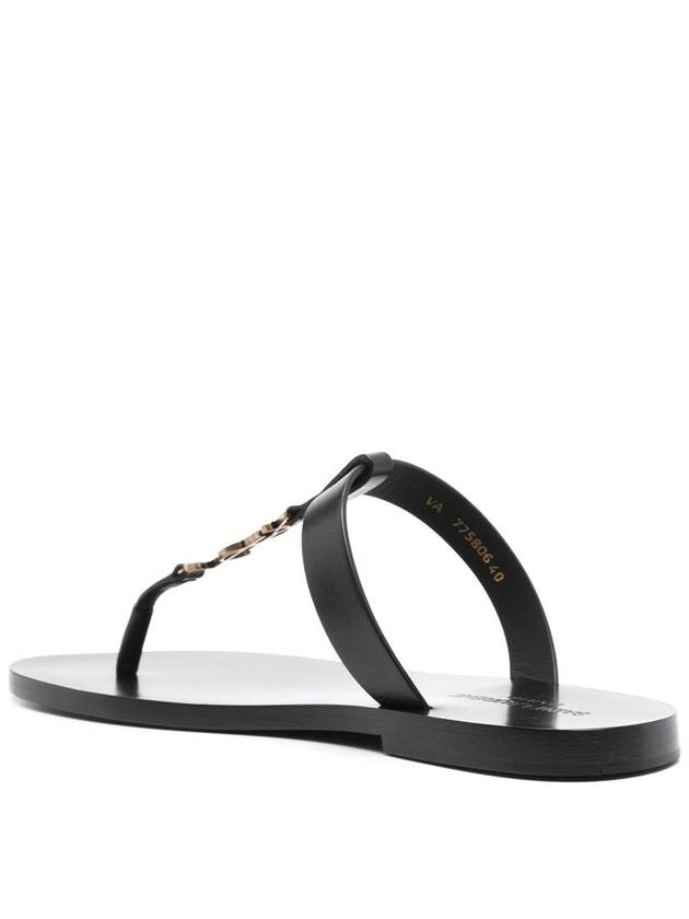 24 ss Leather Sandals 775806DWETT1000 B0651009624 - SAINT LAURENT - BALAAN 4