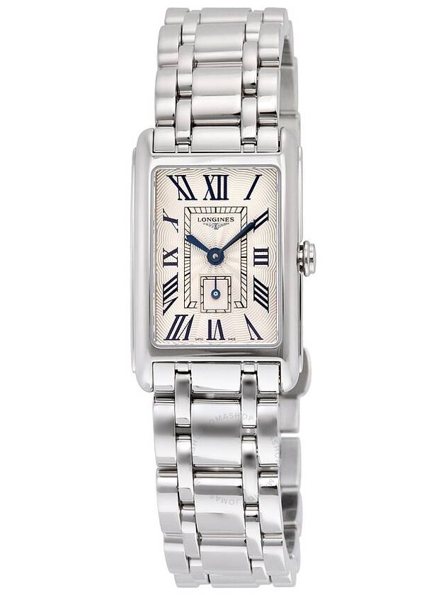 Women's DolceVita Leather Watch Silver - LONGINES - BALAAN 2