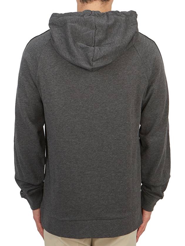 Logo Tape Hoodie Grey - HUGO BOSS - BALAAN 4