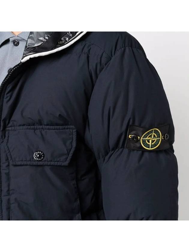 Men's Naslan Light Padding Navy - STONE ISLAND - BALAAN 4