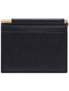 Gold Logo Money Clip Card Wallet Black - TOM FORD - BALAAN 5