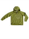 Felpa Chiusa Cappuccio Garment-Dye Hooded Anorak Green - TEN C - BALAAN 2