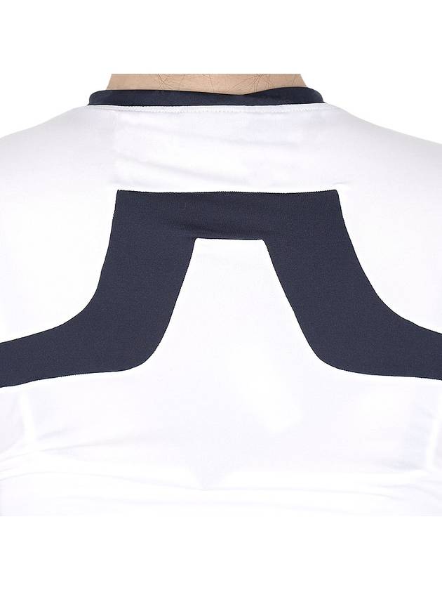 Meja Polyester Long Sleeve T-Shirt White - J.LINDEBERG - BALAAN 8