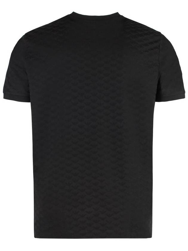 short sleeve t-shirt black - EMPORIO ARMANI - BALAAN 6