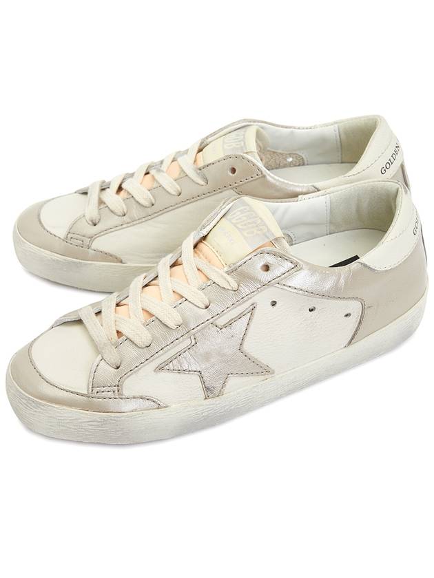 Superstar Low Top Sneakers White Sand - GOLDEN GOOSE - BALAAN 2