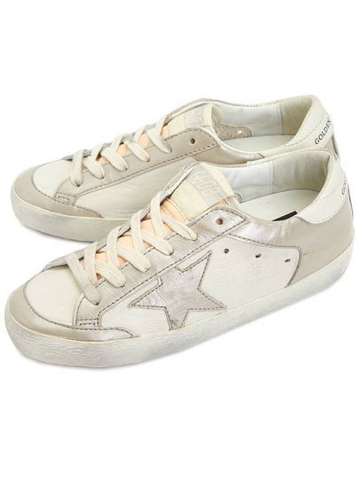 Superstar Low Top Sneakers White Sand - GOLDEN GOOSE - BALAAN 2