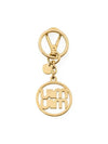 Circle Logo Keyring Black 5PS060 2F4A F0002 - MIU MIU - BALAAN 3