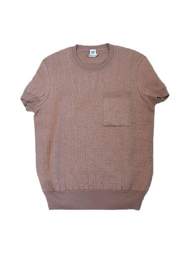 Women's Torsades Cliquetis Unies Knit Top Beige - HERMES - BALAAN 1