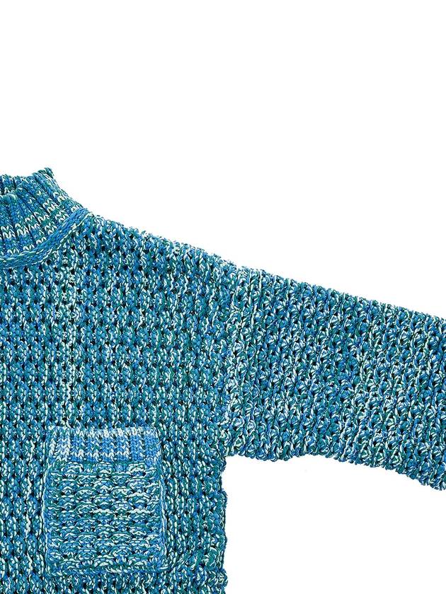 knit top blue BMHA009S22KNI001 4300 - AMBUSH - BALAAN.