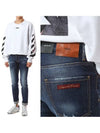 Men's Paint Spot Cool Guy Jeans  Blue - DSQUARED2 - BALAAN 2