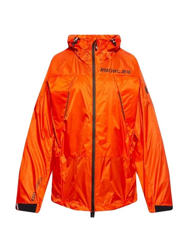 Grenoble Hooded Jacket Orange - MONCLER - BALAAN 1