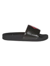 Logo Slippers Red Black - MARCELO BURLON - BALAAN 1