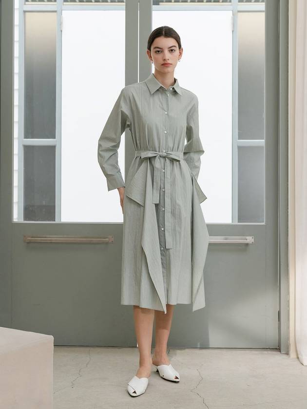 Pastel Green Shirtdress - YOUNESS - BALAAN 2