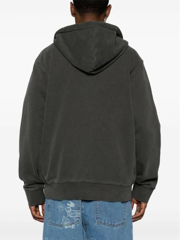 Duster Script Zip Up Hoodie Dark Grey - CARHARTT WIP - BALAAN 4