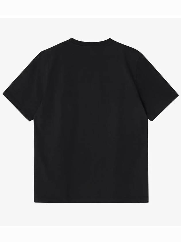 Bold Fox Head Patch Comfort Short Sleeve T-Shirt Black - MAISON KITSUNE - BALAAN 3