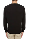 Logo Embroided Merino Wool Knit Top Black - VIVIENNE WESTWOOD - BALAAN 4