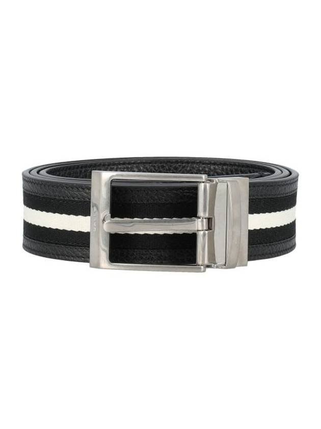 Shiffie Leather Belt Black - BALLY - BALAAN 2