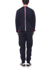 Center Back Stripe Crewneck Sweatshirt Navy - THOM BROWNE - BALAAN 6