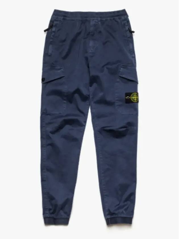 Waffen Cargo Jogger Pants Navy - STONE ISLAND - BALAAN.