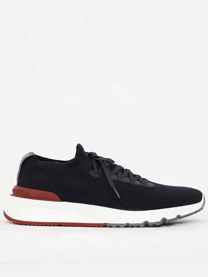 Knit Running Sneakers Navy - BRUNELLO CUCINELLI - BALAAN 2