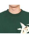 Storms In Heaven Sweatshirt Racing Green - REPRESENT - BALAAN 7